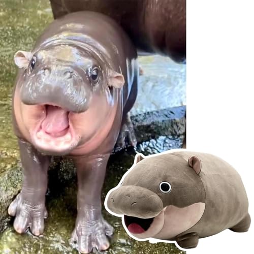 Peluche hippopotame doudou mignon pour apaiser les nuits de bébé - 7