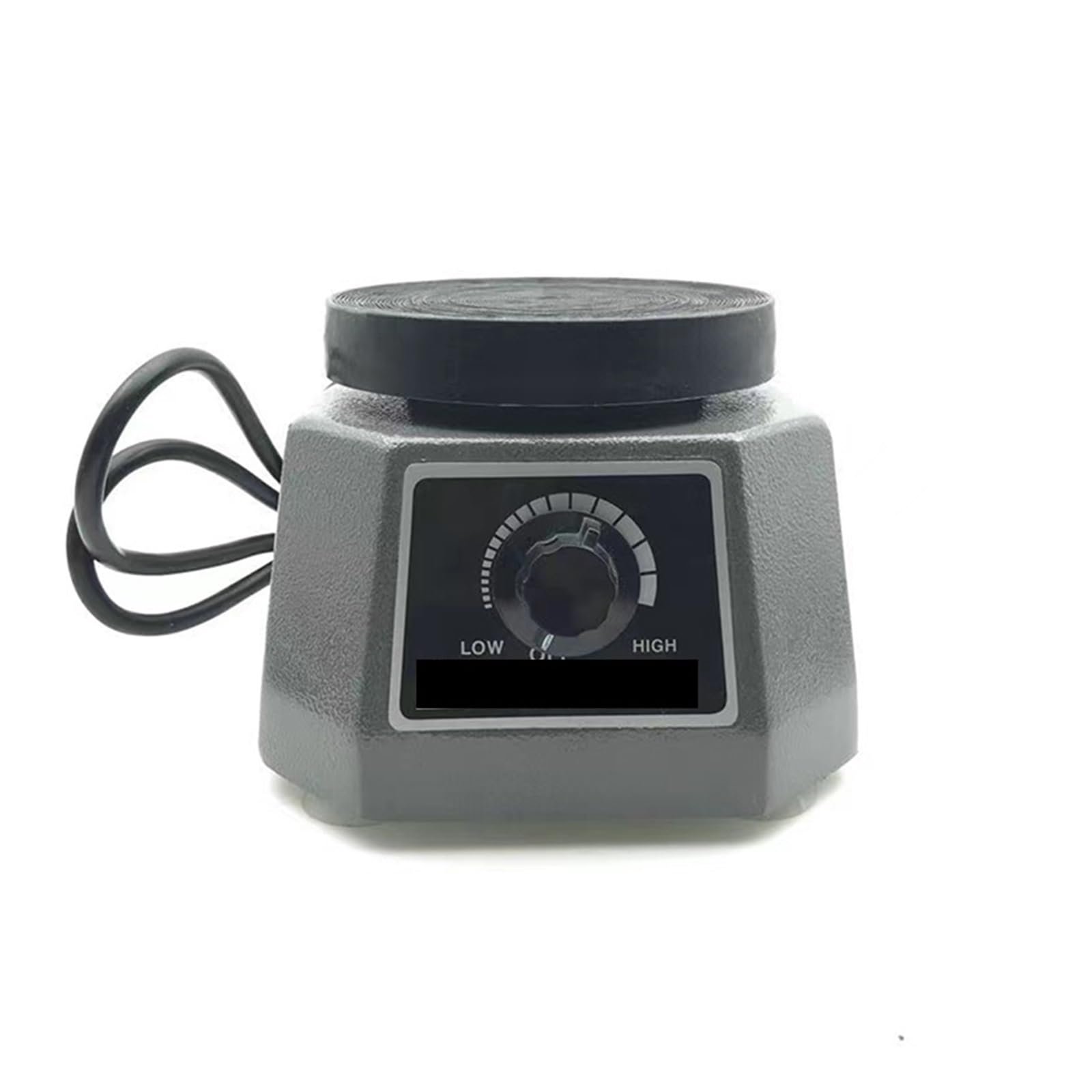Laborvibrator, Gipsrüttler, runde Platte, kleiner Gips, variable Intensität, Schüttelgeschwindigkeit, einstellbarer Vibrationstisch for Gipsgeräte