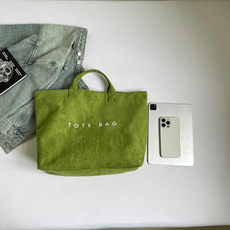 Bolso Tote de Gamuza Sintética para Mujer miniatura 3