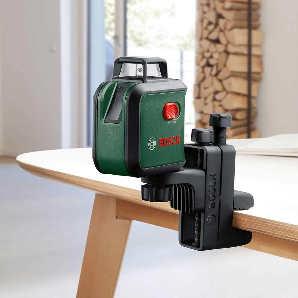 Bosch MM 3 Pinza universal (margen de apriete 3–70 mm, ajuste de altura hasta 60 mm, giratoria 360°, rosca de ¼", en caja de cartón)
