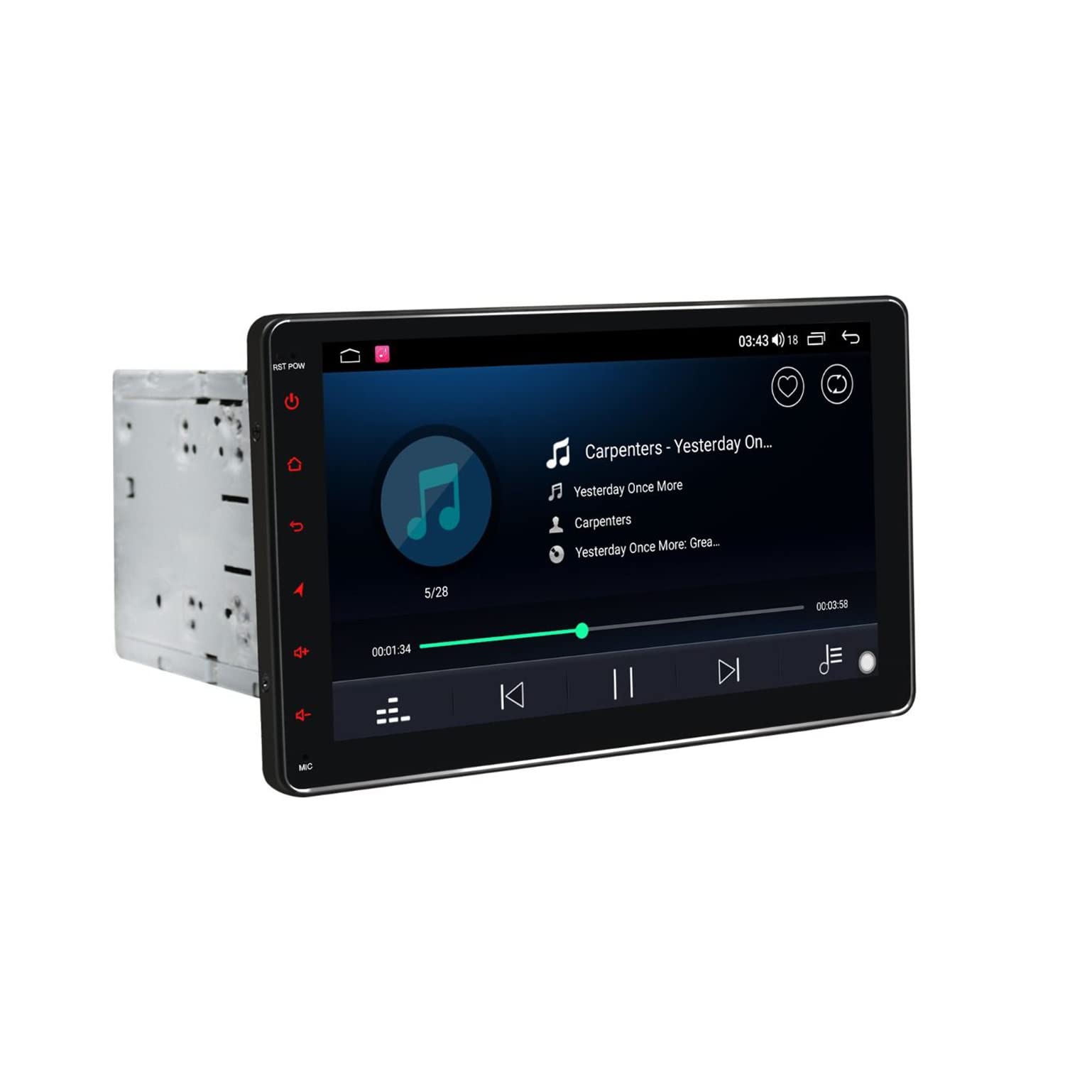 Buy JOYING Android 10 Universal Double Din Car Radio Stereo with 9 Inch
