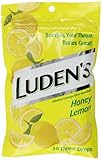 Ludens Great Tasting Throat Drops, Honey Lemon, 30 Count