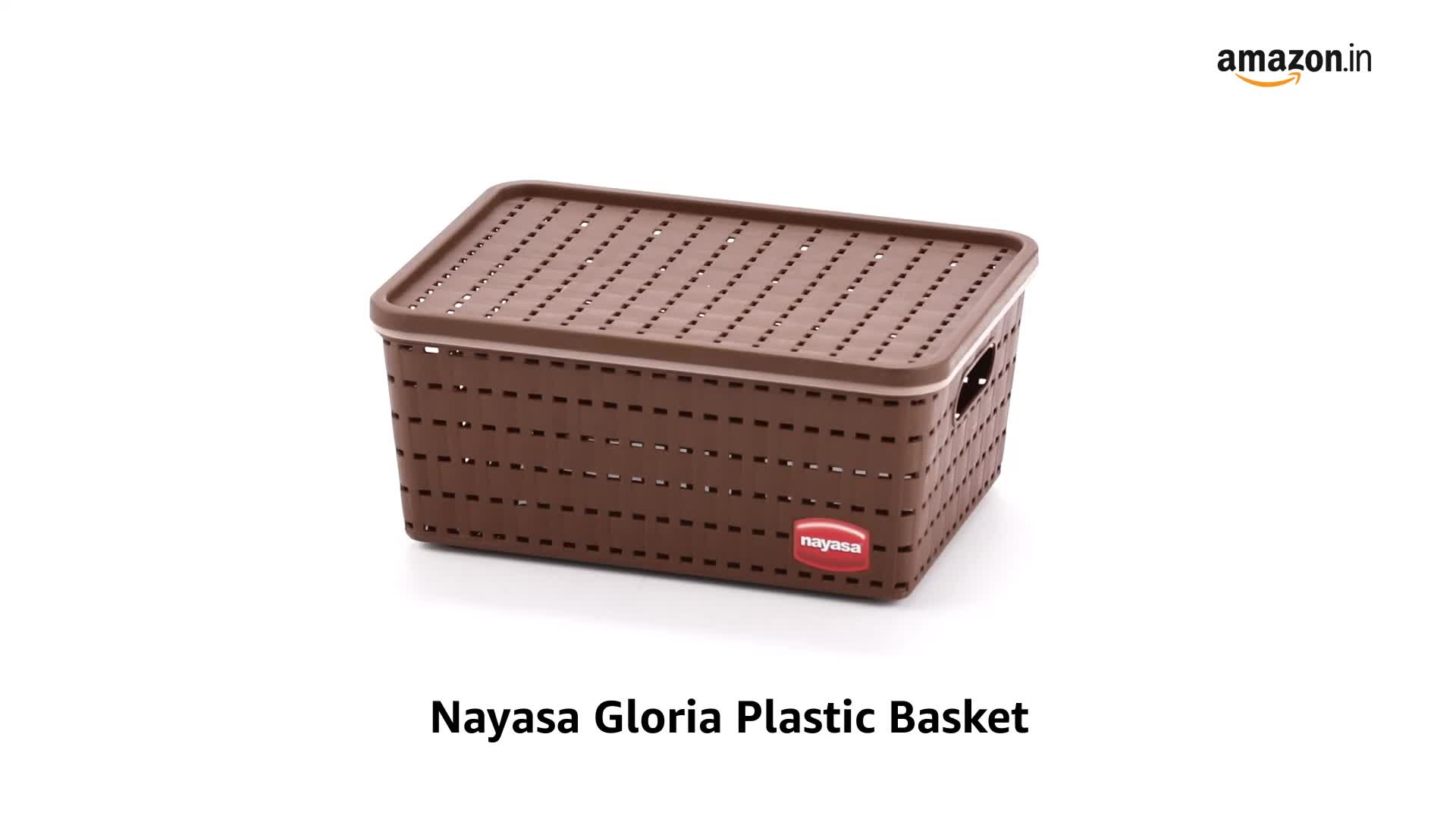 Nayasa Gloria Basket for Storage | Vegetable & Fruit | Storage Box