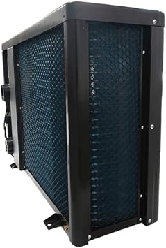 Raypak Crosswind 40i 33,000BTU Electric Swimming Pool Heat Pump Heater, 208/230V Hard Wired Inverter Technology, WiFi, Above Ground & In Ground Pool and spa Heater and Chiller, 9000 Gallon, Heat Cool