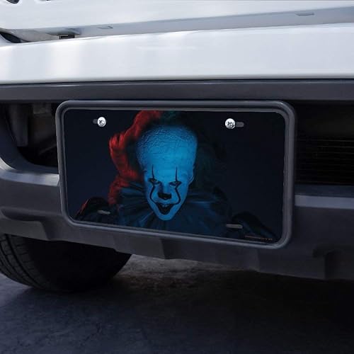 Miniatura 3 de GRAPHICS & MORE IT: Placa de matrícula de metal con diseño novedoso de Pennywise del capítulo 2