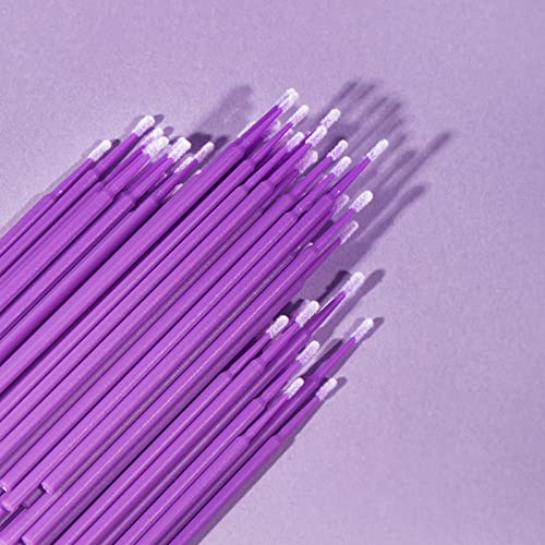 Micro-applicateurs jetables cils lot de 1500 petits pinceaux - 2