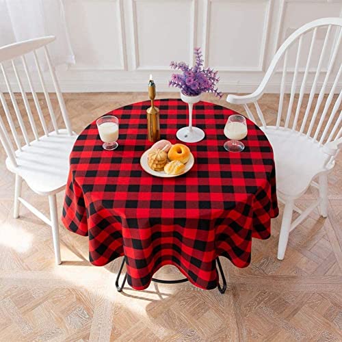 Nappe de fête rectangulaire noire 110cm imperméable pour table de repas - 7