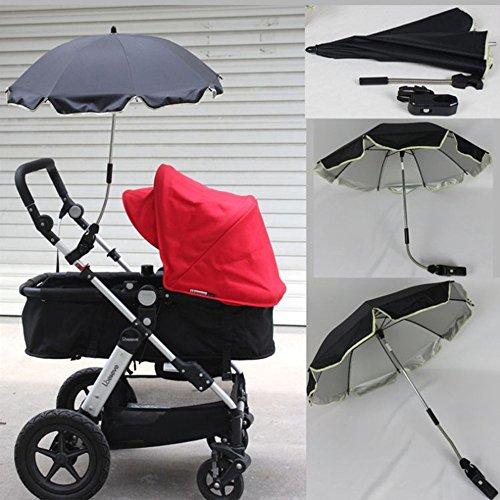 Homebeast Umbrella Sunshade Parasol Rain Canopy Cover for Baby Stroller Wheelchair Pushchair Protection UV Rays Umbrella