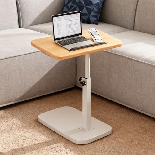 Jinfanshurich C-förmiger Beistelltisch 360° Drehbar...