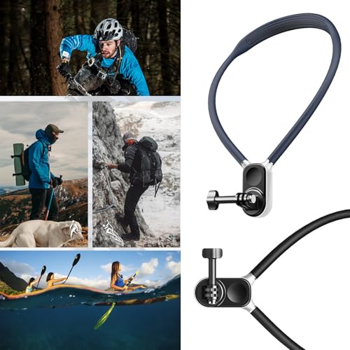 Support cou flexible caméra d'action fini les vidéos ratées - 2