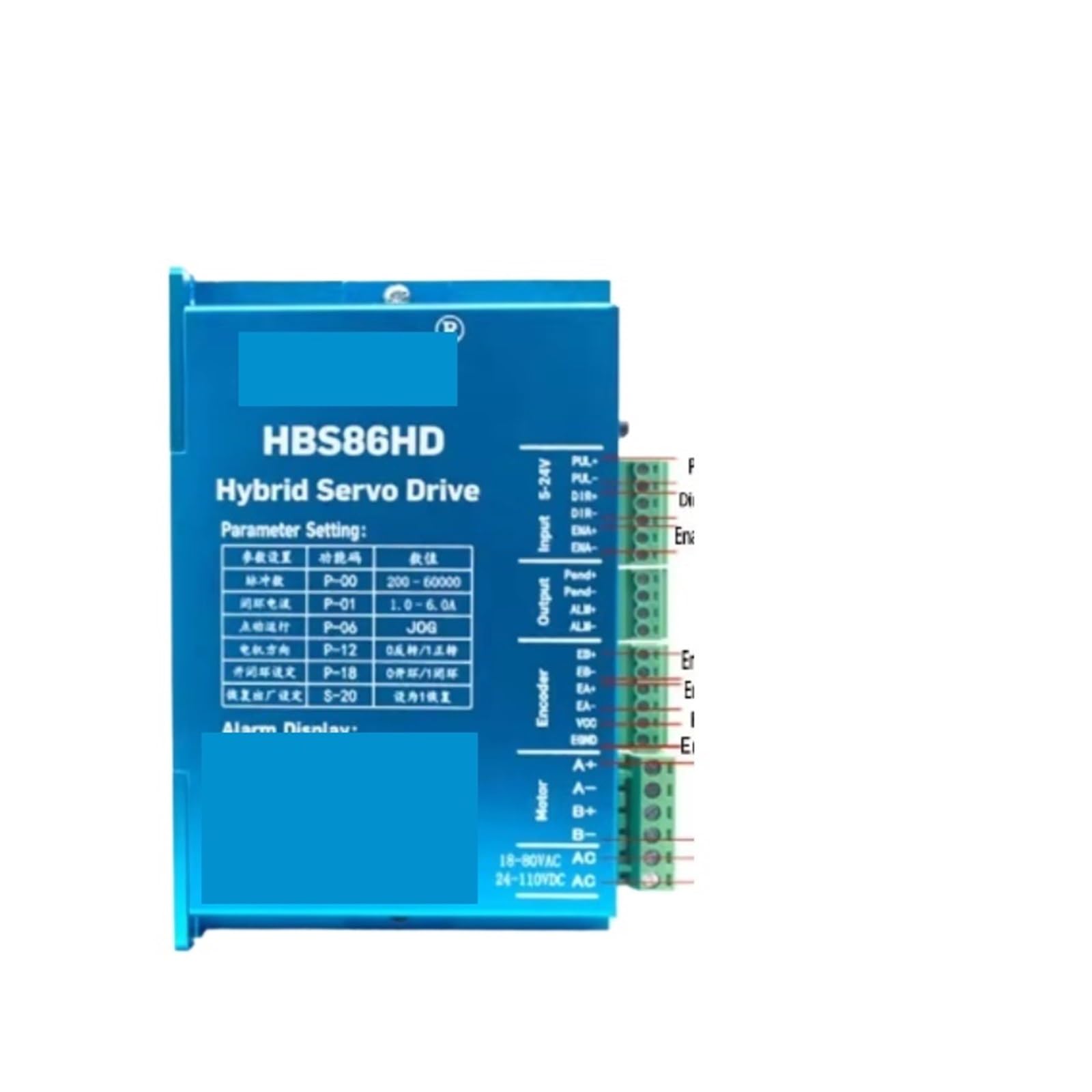 Schrittmotor-Treiber HBS86HD 2-Phasen digitaler geschlossener Regelkreis