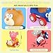 AugToy Press and Go Toy Cars for Toddlers 1-3, Animal Racing Cars Infant Baby Toys 6-9-12-18 Months, Cars Toys for 1 2 Year Old Boy Girl Gifts, One 1st First Year Old Boy Girl Birthday Easter Gifts