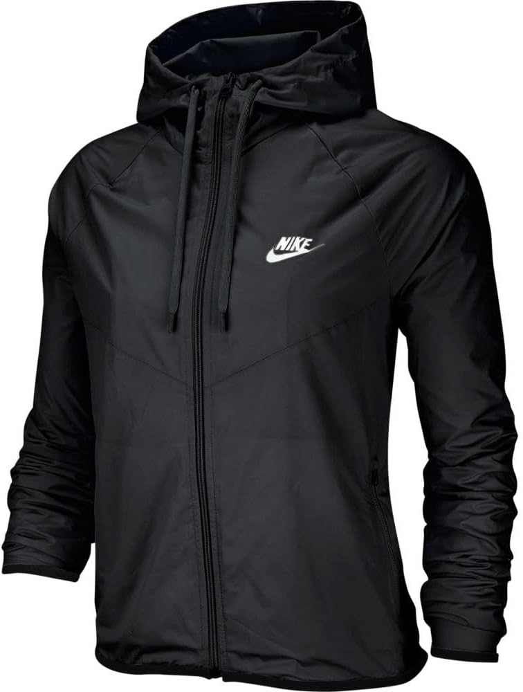 Nike Women's Sportswear Windrunner Jacket BV3939-010 Black (Large)