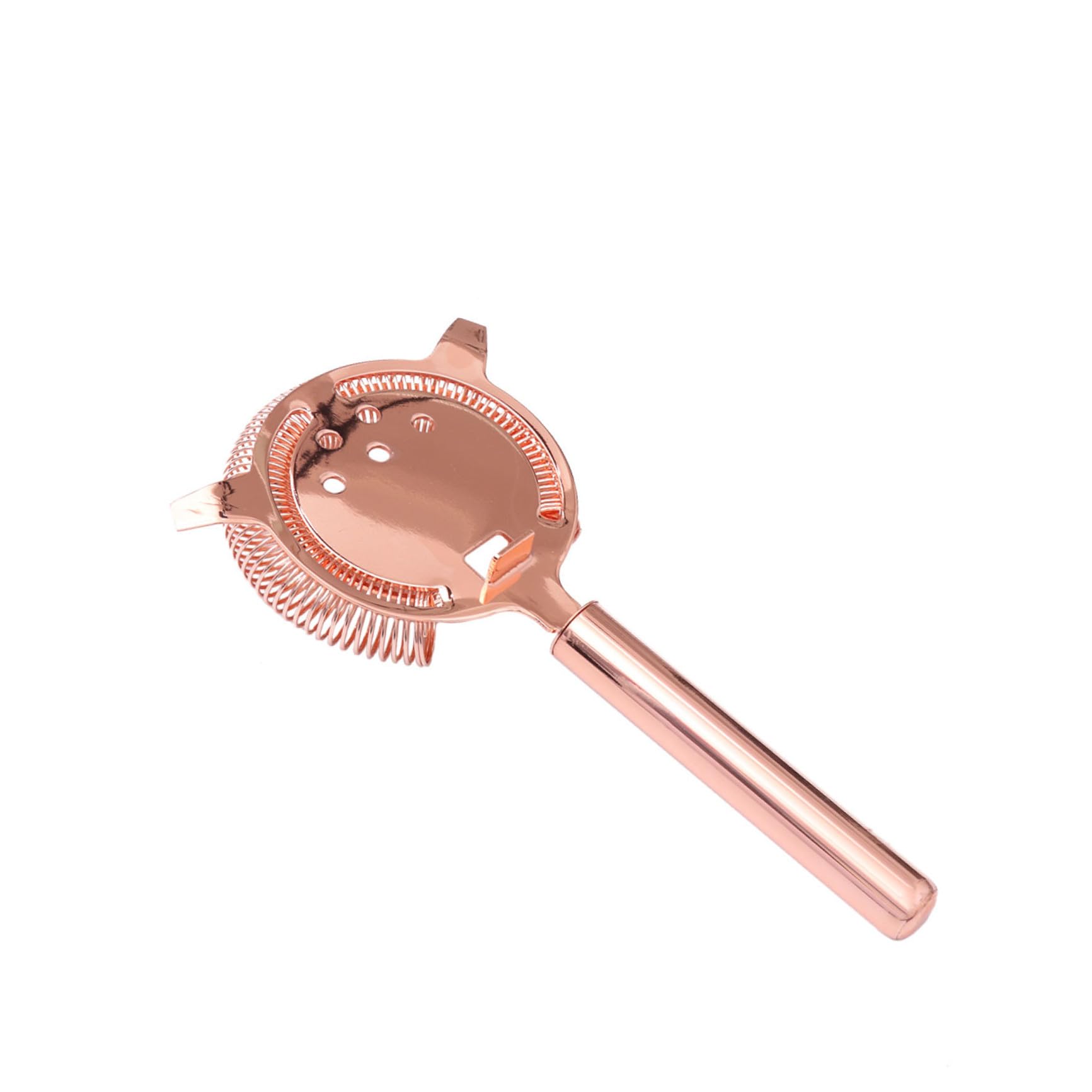 Colador de cóctel de acero inoxidable Sosoport dorado ergonómico para home bar
