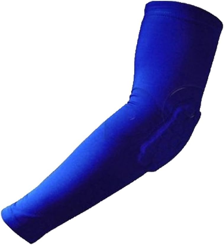 InnoGene Men's Crashproof Elbow Support Honeycomb Pad Large Blue