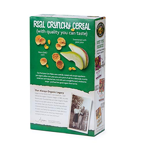 Nature's Path Organic Gluten Free Cereal, Fruit Juice Corn Flakes, 10.6 Oz Box (Pack Of 6) #TOP2