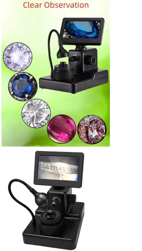 HJ1000 HD10.3 cm mikroskop cyfrowy LCD 50X-1000X Mikroskop powiększający