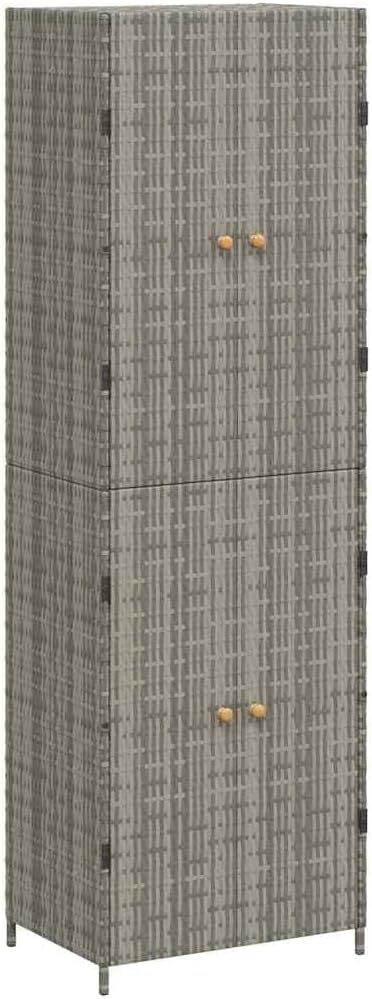 vidaXL Garden Storage Cabinet in Gray