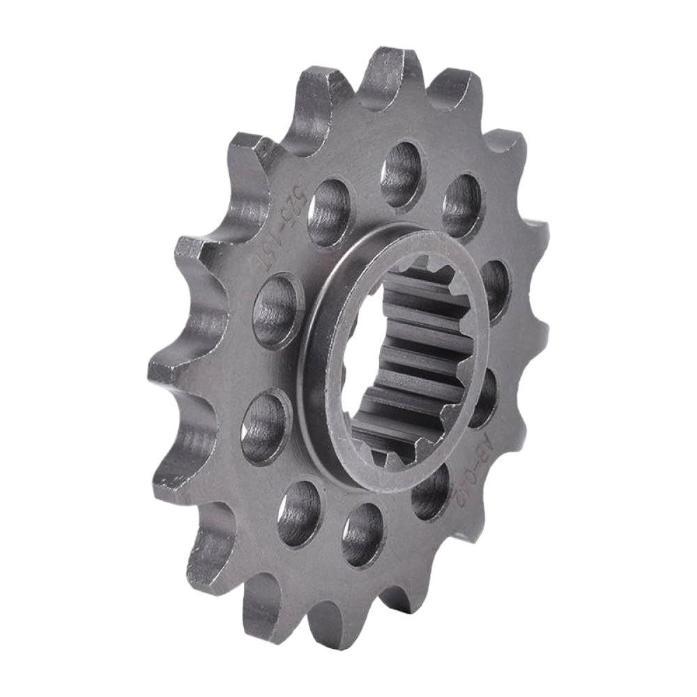 16T 525 Vorderradkettenrad-Ausrüstungsrad-Nockenstecker kompatibel mit CB650 CB650F CB650FA 2014-2018 CB650R ABS 2019-2023 CB 650 Modelle passt zu verschiedenen Motorradantriebssystemen
