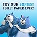 Charmin Ultra Soft 2-Ply Mega Roll Toilet Paper, 264 Sheets Per Roll, 8 Rolls Per Pack, Case Of 3 packs