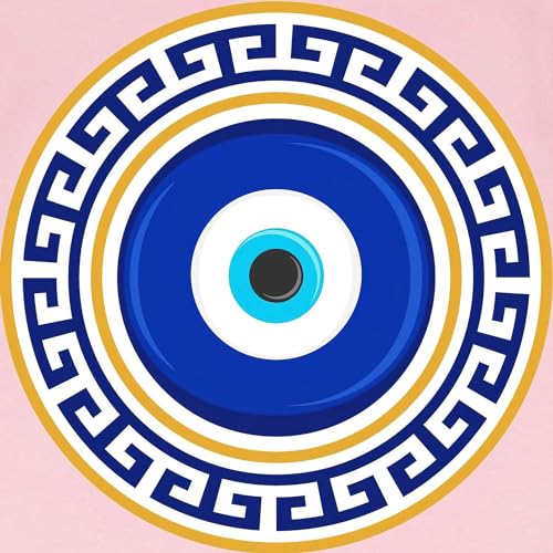 CafePress Greek Mati Evil Eye 4 T Shirt Cute 100% Cotton Infant Graphic T-Shirt3