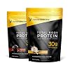 Transformation Chocolate & Vanilla Protein Powder | 30G Multi-Protein Superblend | Collagen Peptides, Egg White & Plant Blend | MCT Oil | BCAA Amino Acids | Probiotics & Enzymes | Low Carb Shake