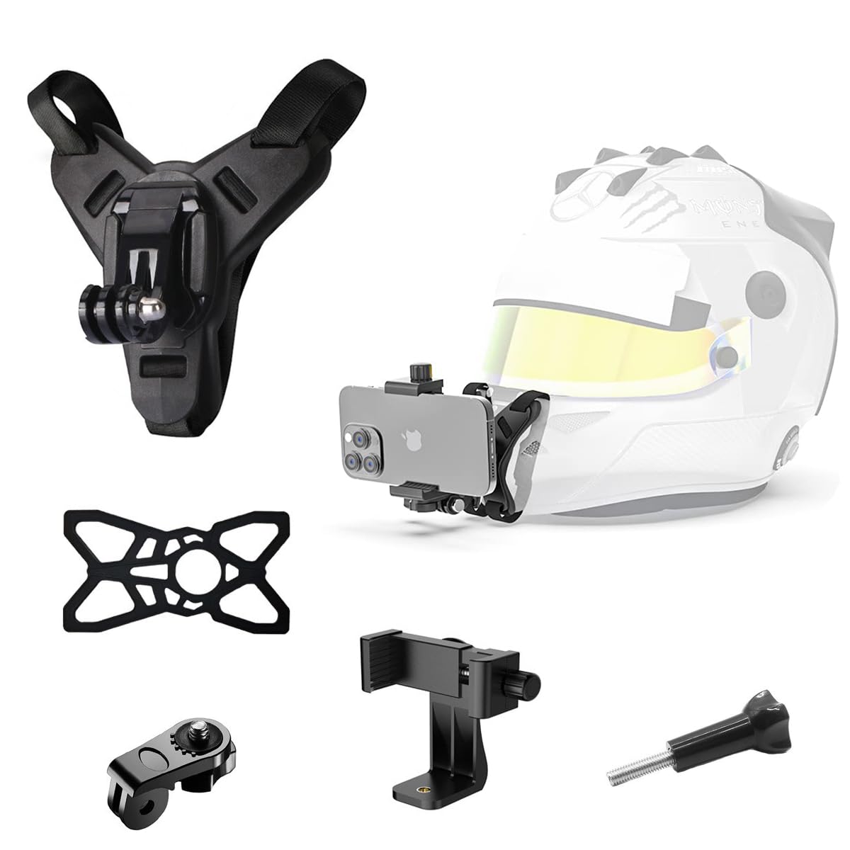 See full amazon price history chart for STHIRA® Helmet Mount for Mobile & Camera Rotatable Action Camera Mount Helmet Chin Strap Set with Quick-Release, Non-Slip Grip for Go-Pro Hero 12/11/10/9 Includes J-Hook, Adapter, Screw, Phone Holder STHIRA® Helmet Mount for Mobile & Camera Rotatable Action Camera Mount Helmet Chin Strap Set with Quick-Release, Non-Slip Grip for Go-Pro Hero 12/11/10/9 Includes J-Hook, Adapter, Screw, Phone Holder (B0D53B4L1S) Amazon Price History, Amazon Price Tracker