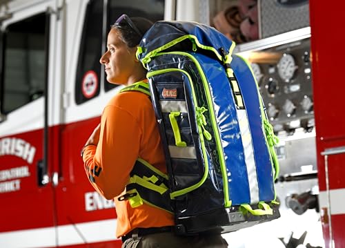 Image of Statpacks G3+ Backup EMT Medic Backpack BLS ALS Trauma Bag for EMS, Police, Firefighters (Blue)
