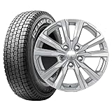 トヨタ ハイエース(200系)用 195/80R15 107/105N グッドイヤー アイスナビ カーゴ 共豊 ディボーション スパークルシルバー スタッドレスタイヤホイール 4本セット
