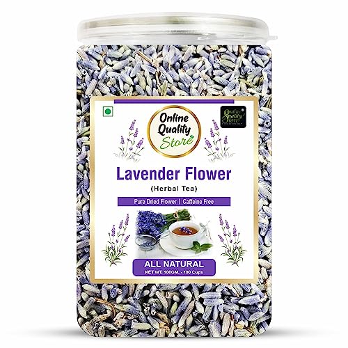 Image of Online Quality Store Lavender Flower Tea - 25g | Herbal Tea | Lavender Flavour