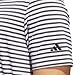 Adidas Men's Ultimate365 Stripe Polo Shirt, White/Grey Six S19, Medium