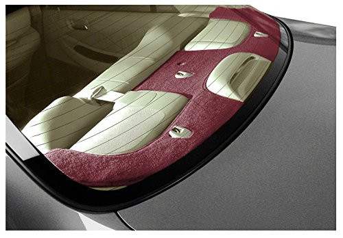 Coverking Custom Fit Dashcovers for Select Chevrolet Malibu Models - Poly Carpet (Red)
