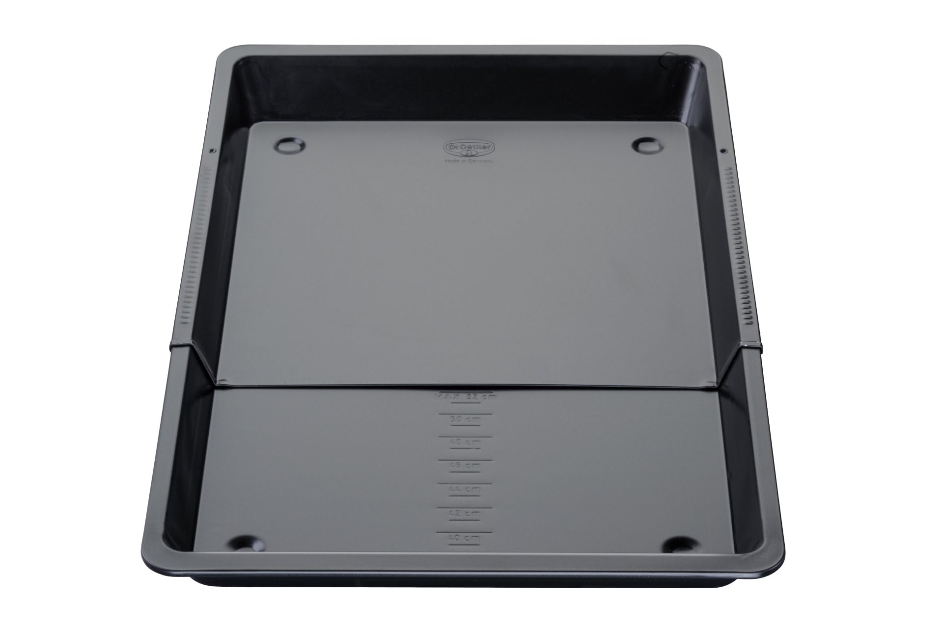 Plaque de cuisson ajustable pour four de 37 à 52 cm