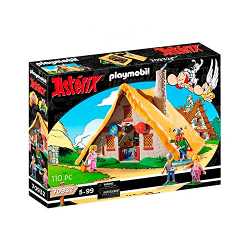 Miniatura 4 de PLAYMOBIL 70932 Asterix Cabaña de Abraracúrcix, Juguetes para niños a Partir de 5 años, Multicolor