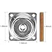 14 Degree Angled Leg Mounting Plates Furniture Table Leg Attachment Plates Brackets T-Plate M8 Sofa Legs with Hanger Bolts,Converters, Screws,Full Set of 4
