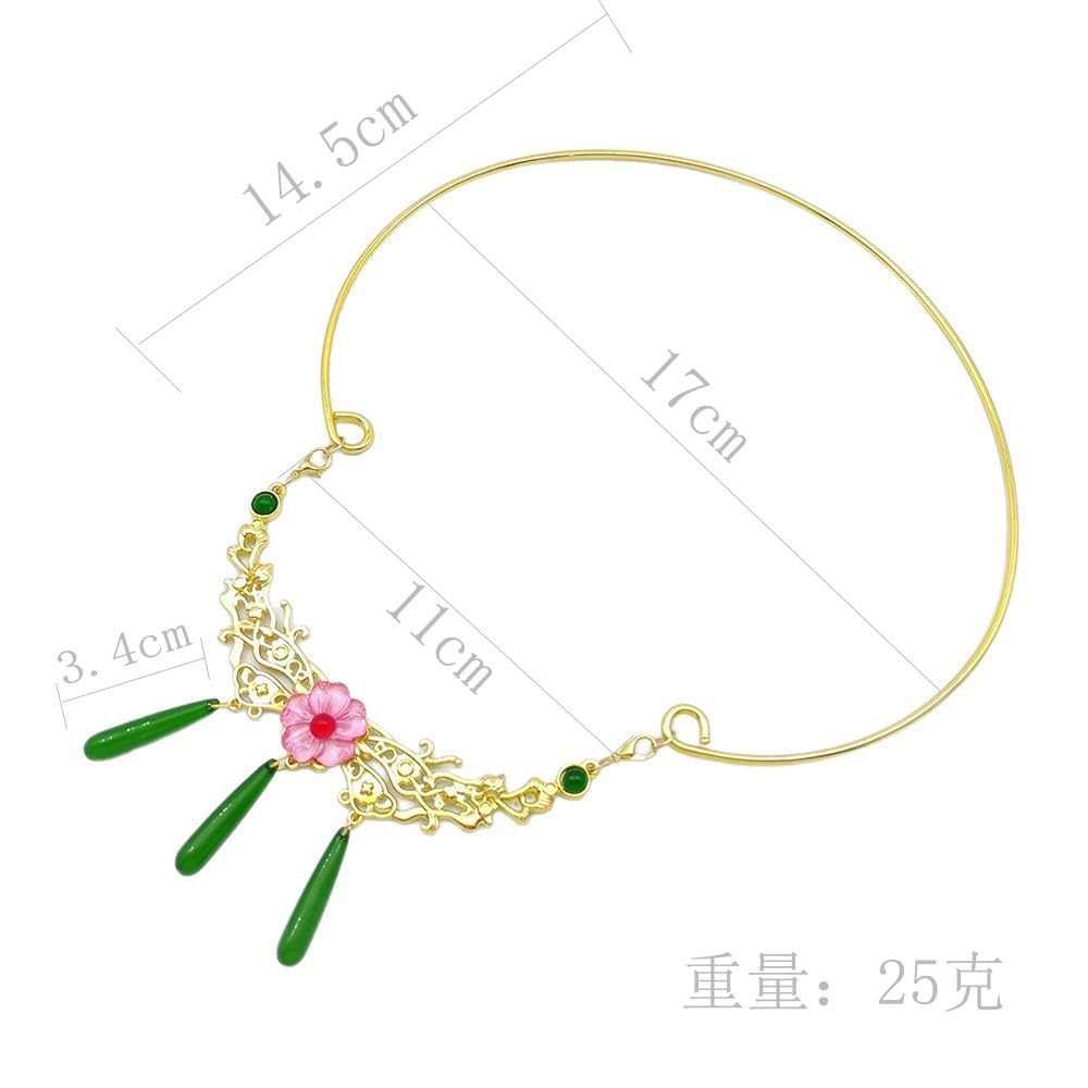 Apothecary Diary Maomao Cosplay Collier Boucle D'oreille Barrette À Cheveux 3pcs Set Maomao Cosplay Bijoux Accessories