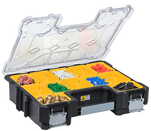 Sortimentskasten Kleinteilemagazin mit 12 Einsatzboxen Organizer Allit 457209