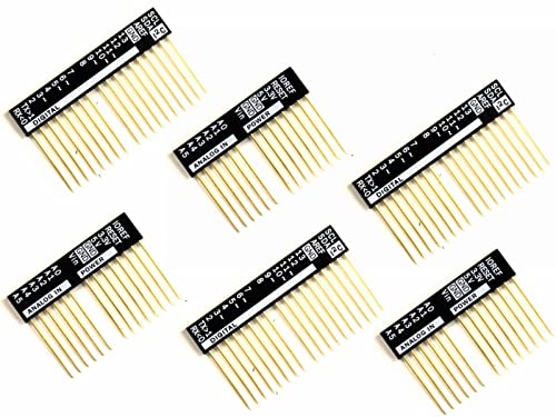 CANADUINO® 3 x Sets Printed Stackable Headers for Arduino UNO Extra-Long