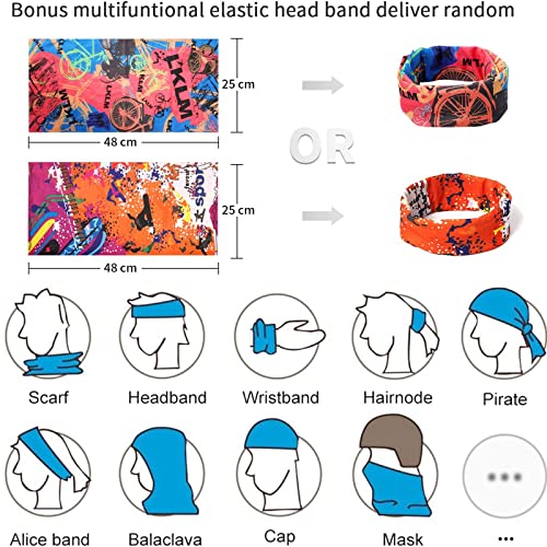 ioutdoor Bike Helmet Adult, Mountain Cycle Helmets Mens, With Visor Adjustable Size 56-62CM Large Lightweight 18 Vents Bicycle Cycling for Teenagers Women Men 12 Years Old (Blue Black) - Image 7