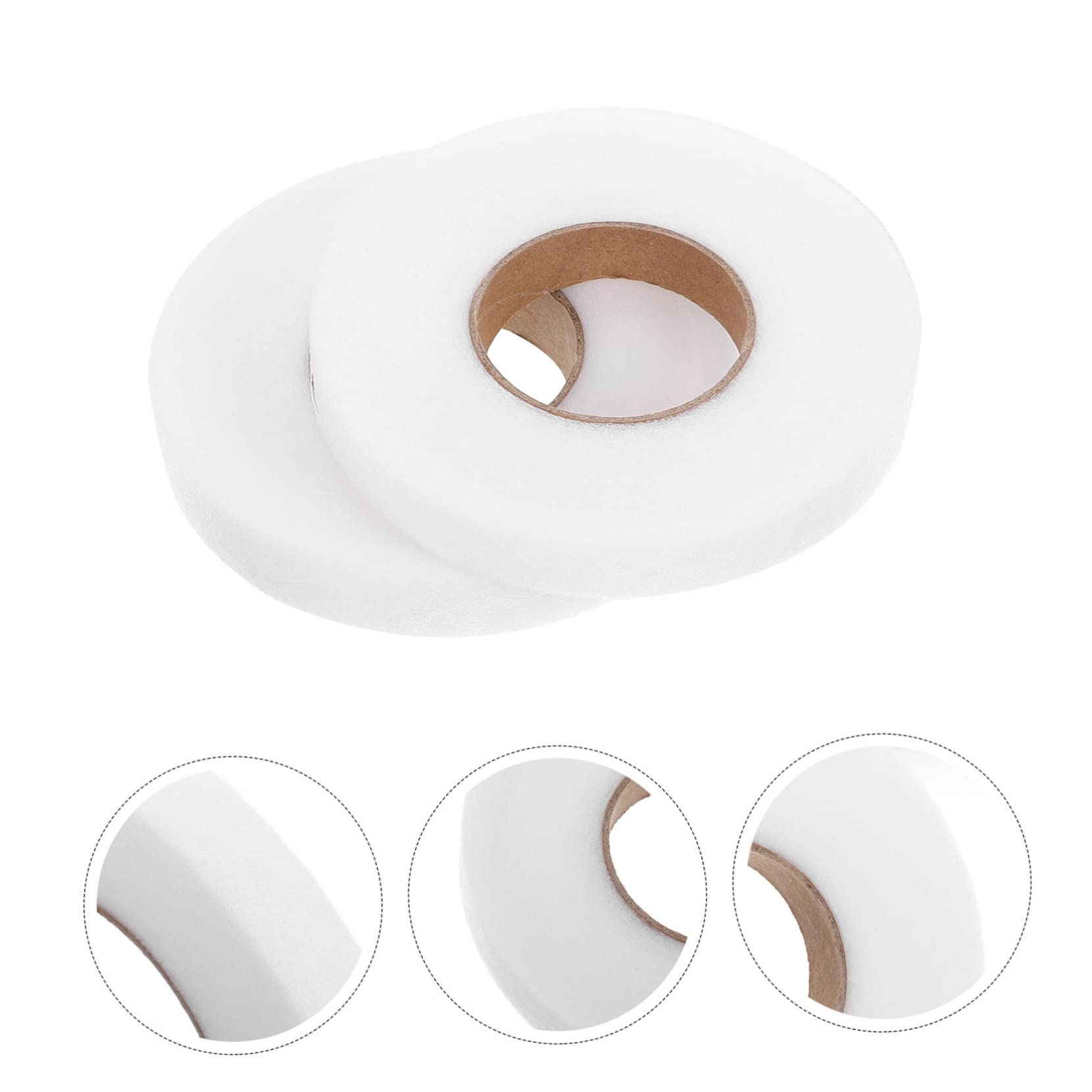 NUOBESTY 10rollos Cinta De Dobladillo Sin De Tapes Termoadhesivas Para Ropa Accesorios De Costura Para Manualidades y Cortinas Aplicación y Adhesión