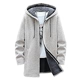 [Mifish] メンズ セーター カーディガン ニット ジャケット 羽織 長袖ジップ スタンドカラー 裏起毛 厚手 防寒 男性用 大きいサイズ 春 秋 冬