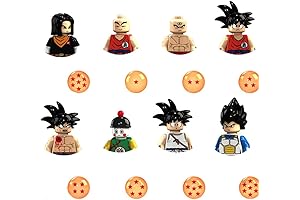 YJacuing Anime Mini Action Figures Building Blocks: Epic Dragon Ball Minifigures