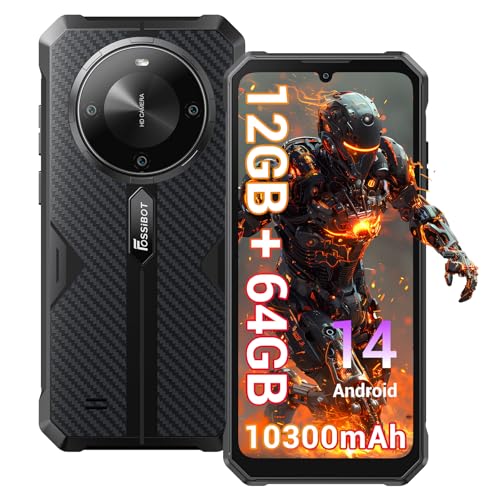 【Batteria grande da 10300 mAh e OTG】 La batteria potente uccide l'ansia della batteria. Dotato di una batteria da 10300 mAh, il telefono cellulare per esterni FOSSIBOT F105 senza contratto offre un tempo di standby fino a 19 giorni, soddisfa le tue esigenze di lunghi viaggi. Lo smartphone per esterni FOSSIBOT F105 è un dispositivo affidabile per il campeggio e l'escursionismo.