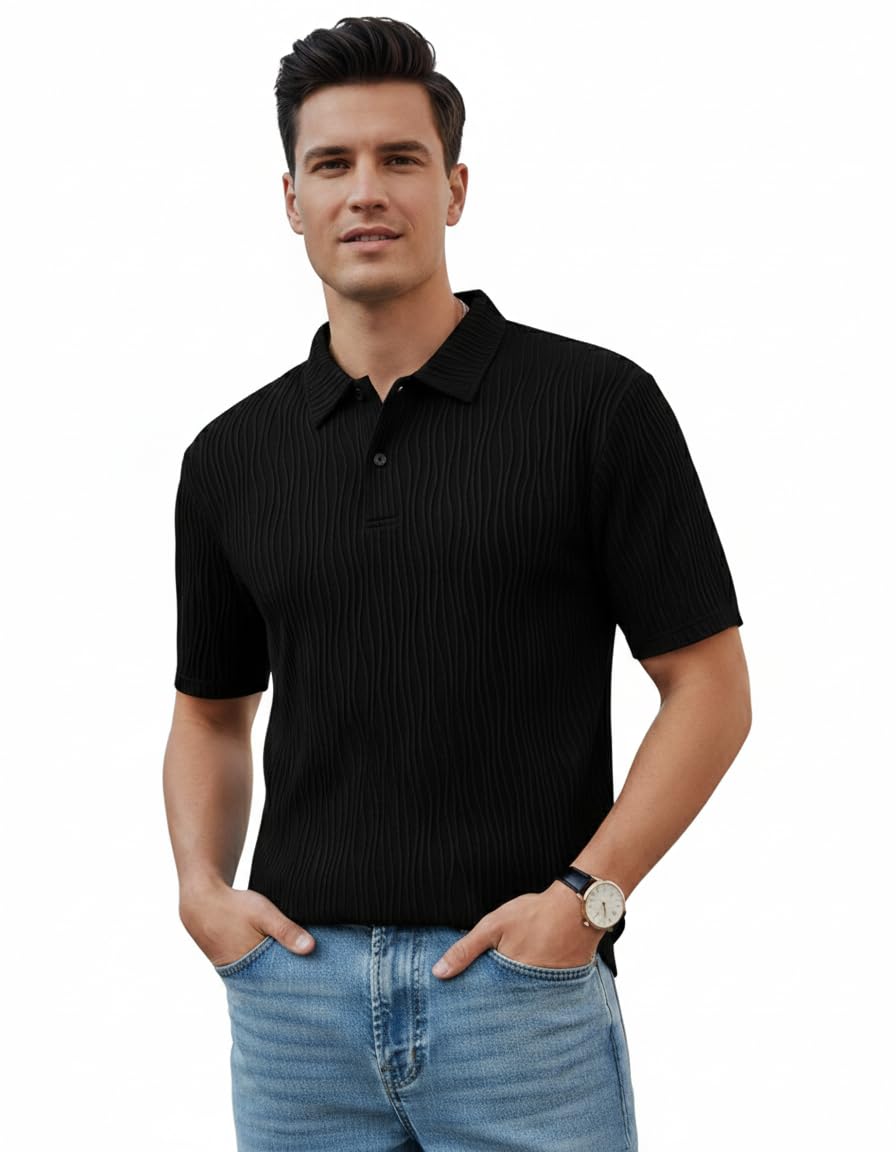 Pivl Men's Summer Half Sleeves T-Shirt – Lightweight, Stylish & Breathable