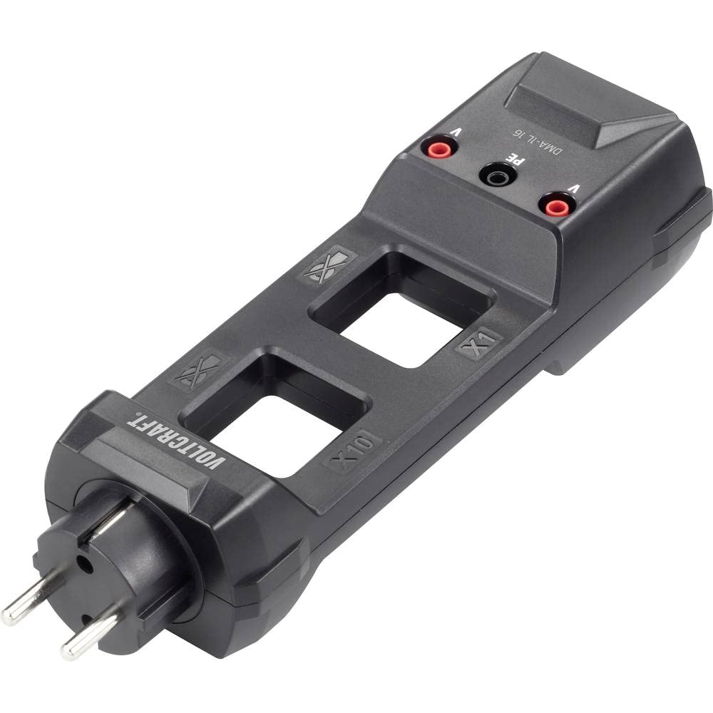 VOLTCRAFT DMA-1L 16 adapter wtykowy - ciemnoszary