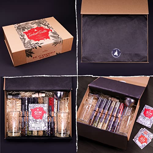 Gin Geschenkset DIY Gin Set I 17-teiliges Set Gin selber machen Set OHNE Alkohol I Gin machen Set, Geschenke für Frauen… – Bild 5
