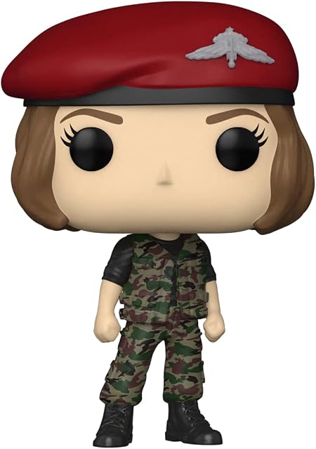 Funko POP TV: Stranger Things S4- Robin w/Hunter Outfit, Multicolor, One Size (65635)