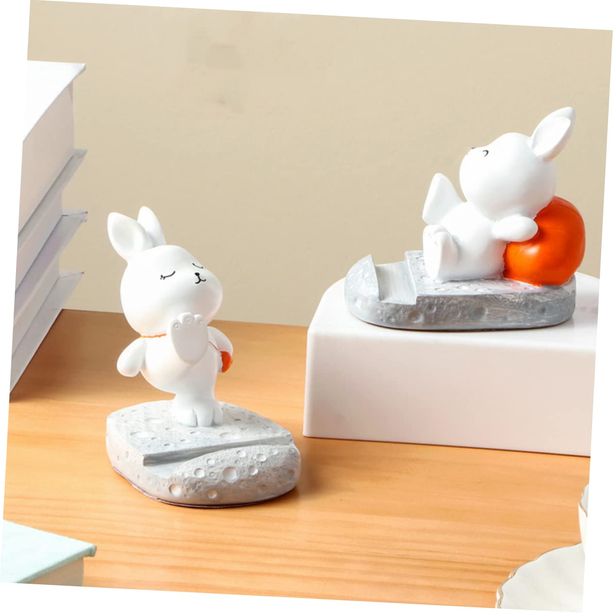 Support De Téléphone Portable En Forme De Lapin Mignon, Angle De Hauteur Réglable, Compatible