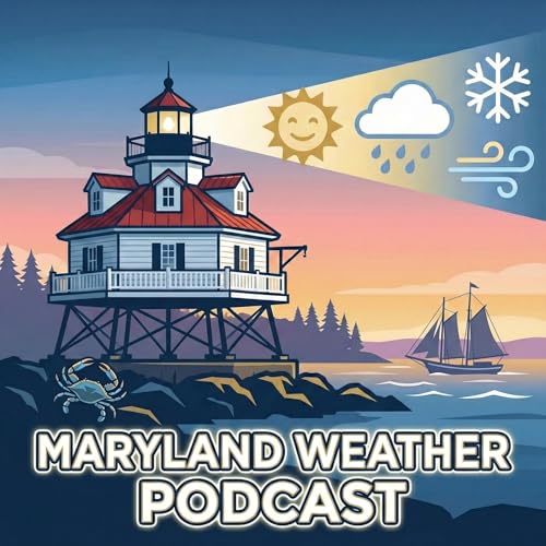 Page de couverture de The Maryland Weather Podcast