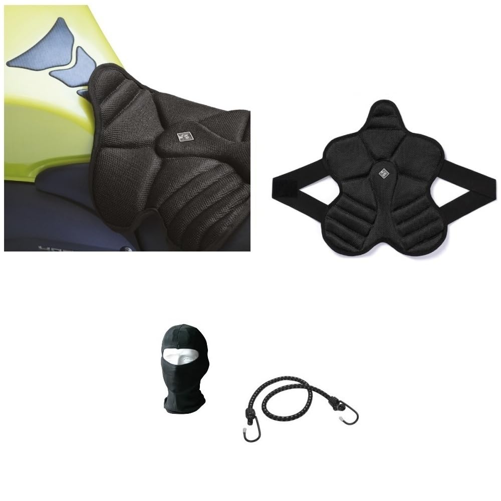 COMPATIBILE CON HONDA NX 650 DOMINATOR CUSCINO PER SELLA MOTO COPRISELLA IN RETE AERO 3D TUCANO URBANO 326-N2 NERO COOL FRESH 39X36CM SPESSORE 2CM 100% POLIESTERE